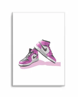 Air Jordans Pink | Art Print