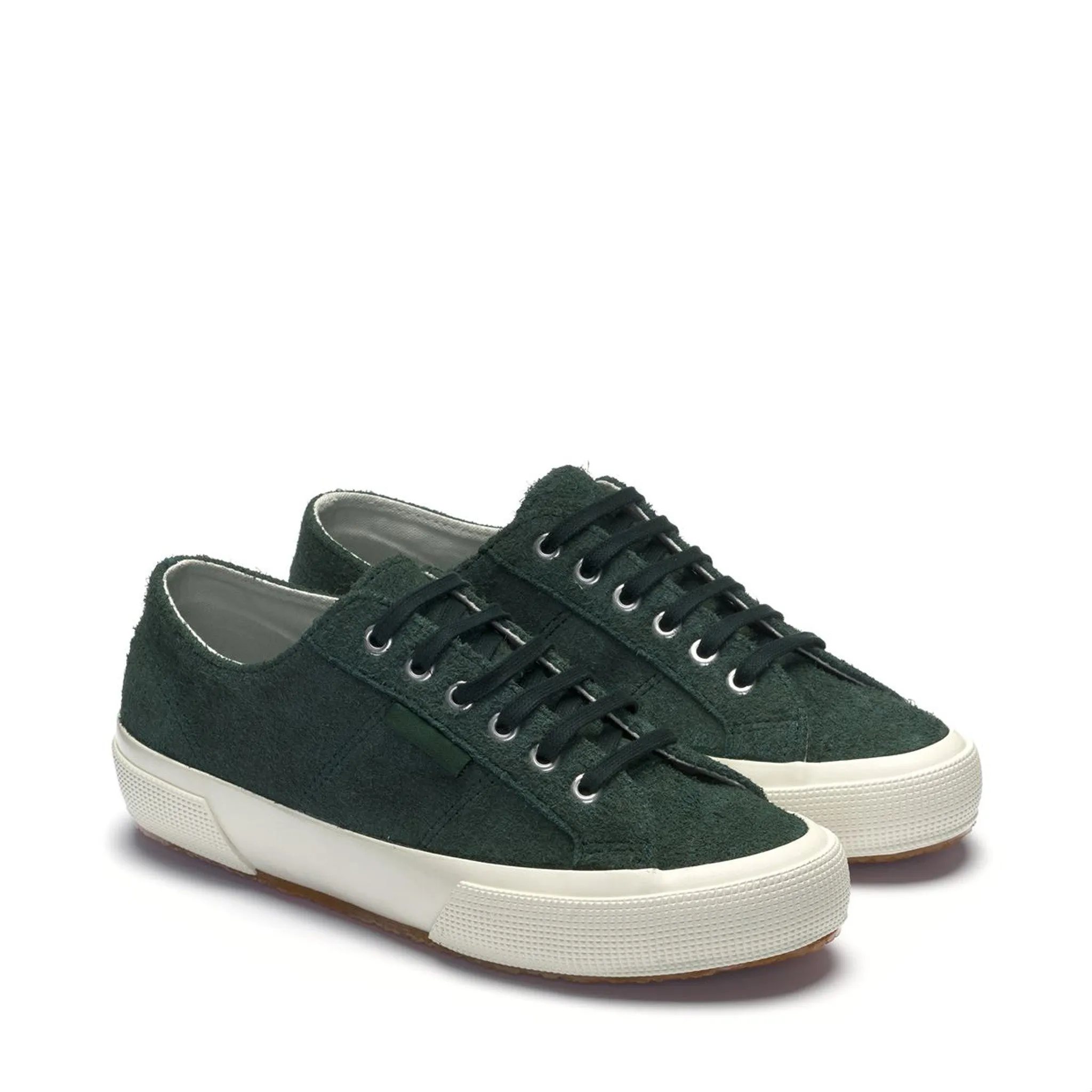 2750 Og Hairy Suede Sneakers - Green Dk Forest Avorio