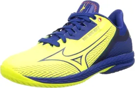 81GA2200 Mizuno Table Tennis Shoes Wave Drive NEO3 Yellow Size US 6 / JP 24cm