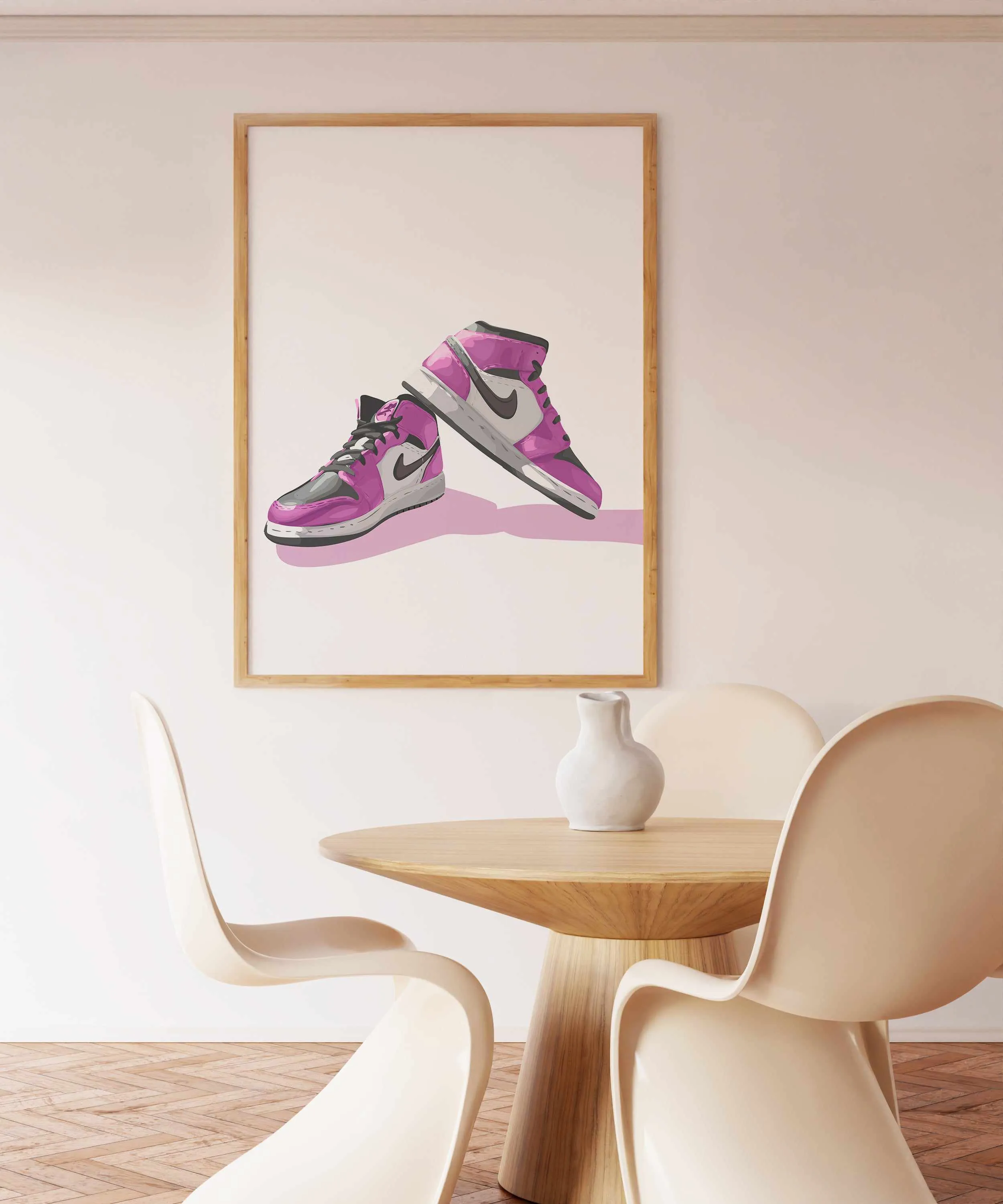 Air Jordans Pink | Art Print