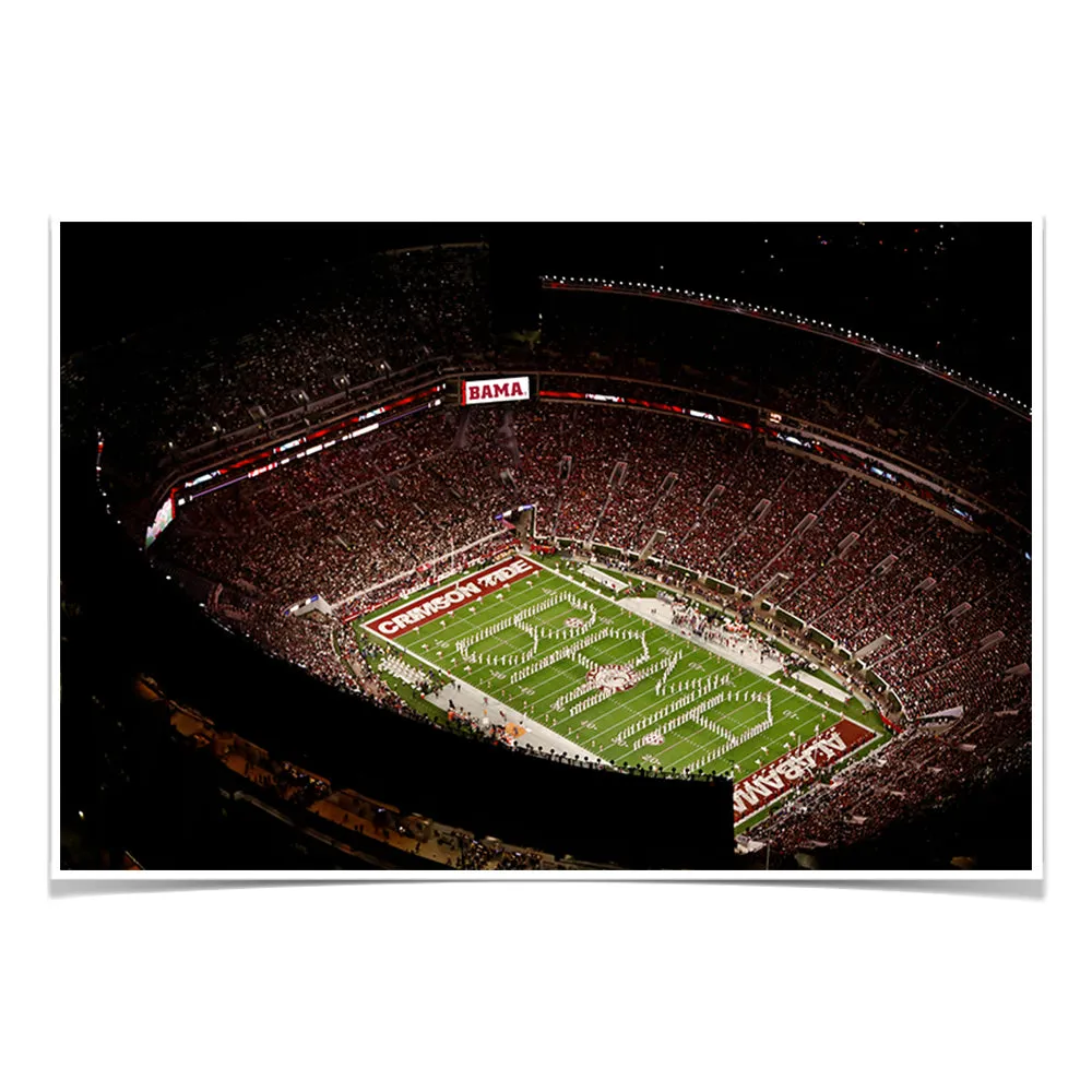 Alabama Crimson Tide - Bryant-Denny Bama Aerial