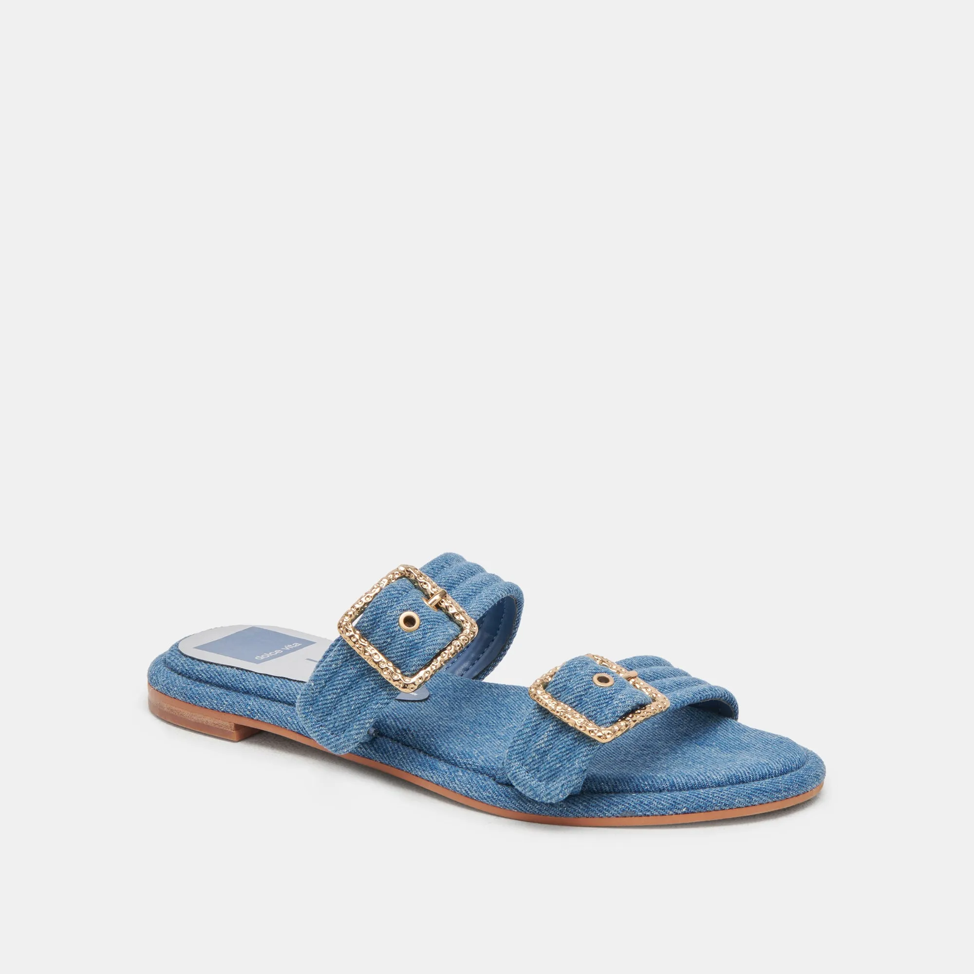 ALAINA SANDALS BLUE DENIM