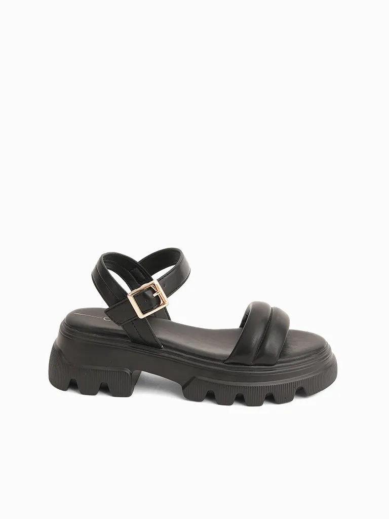 Almond Flatform Sandals