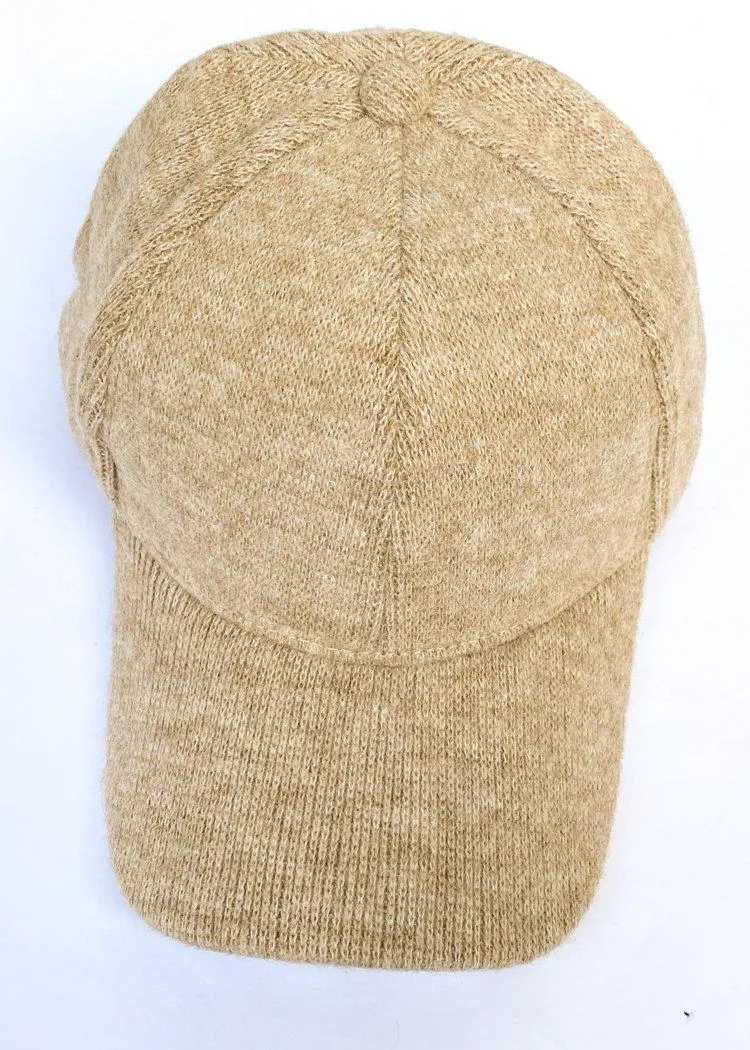 Amara Baseball Hat - Oatmeal