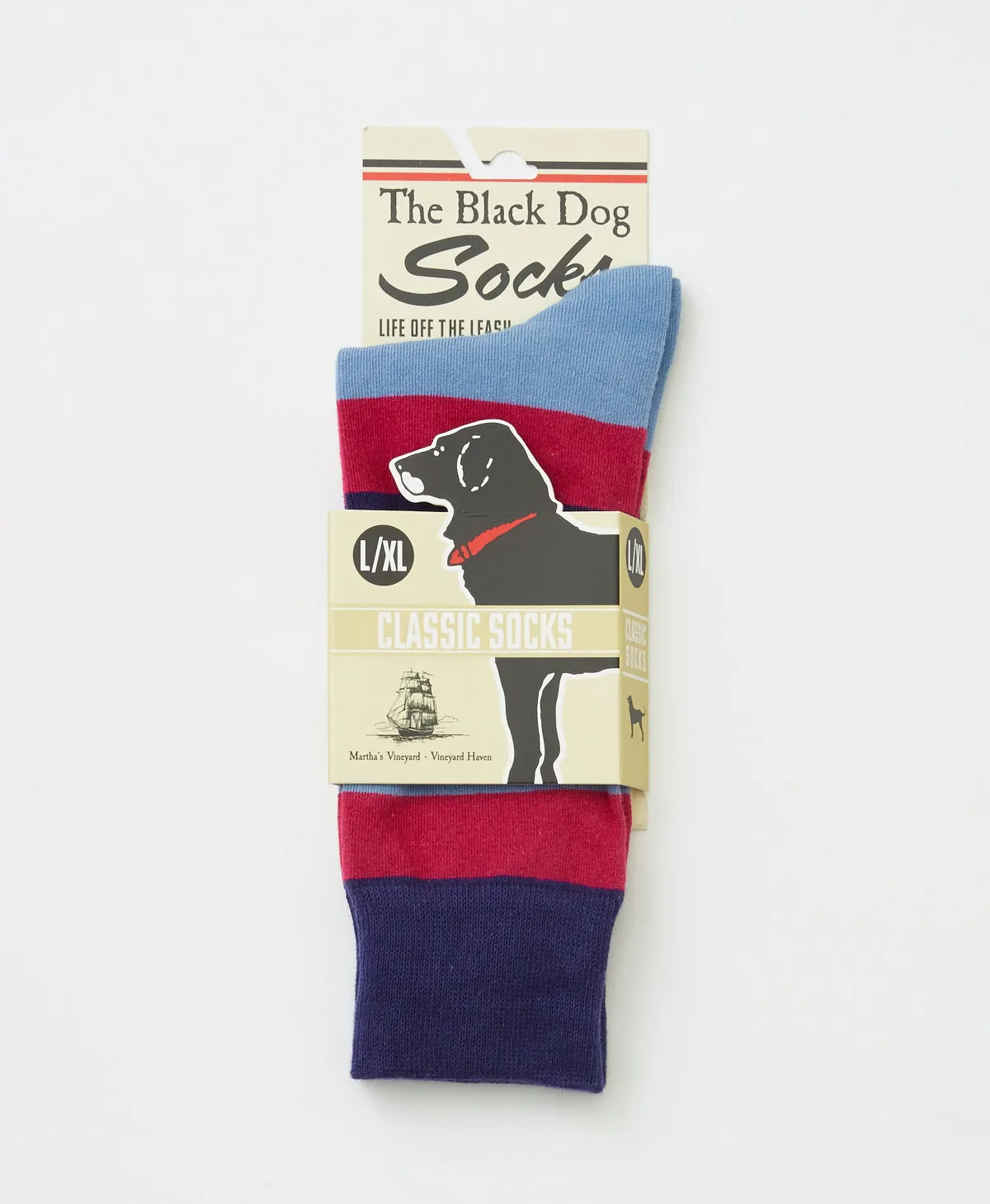 Awning Stripe Crew Sock