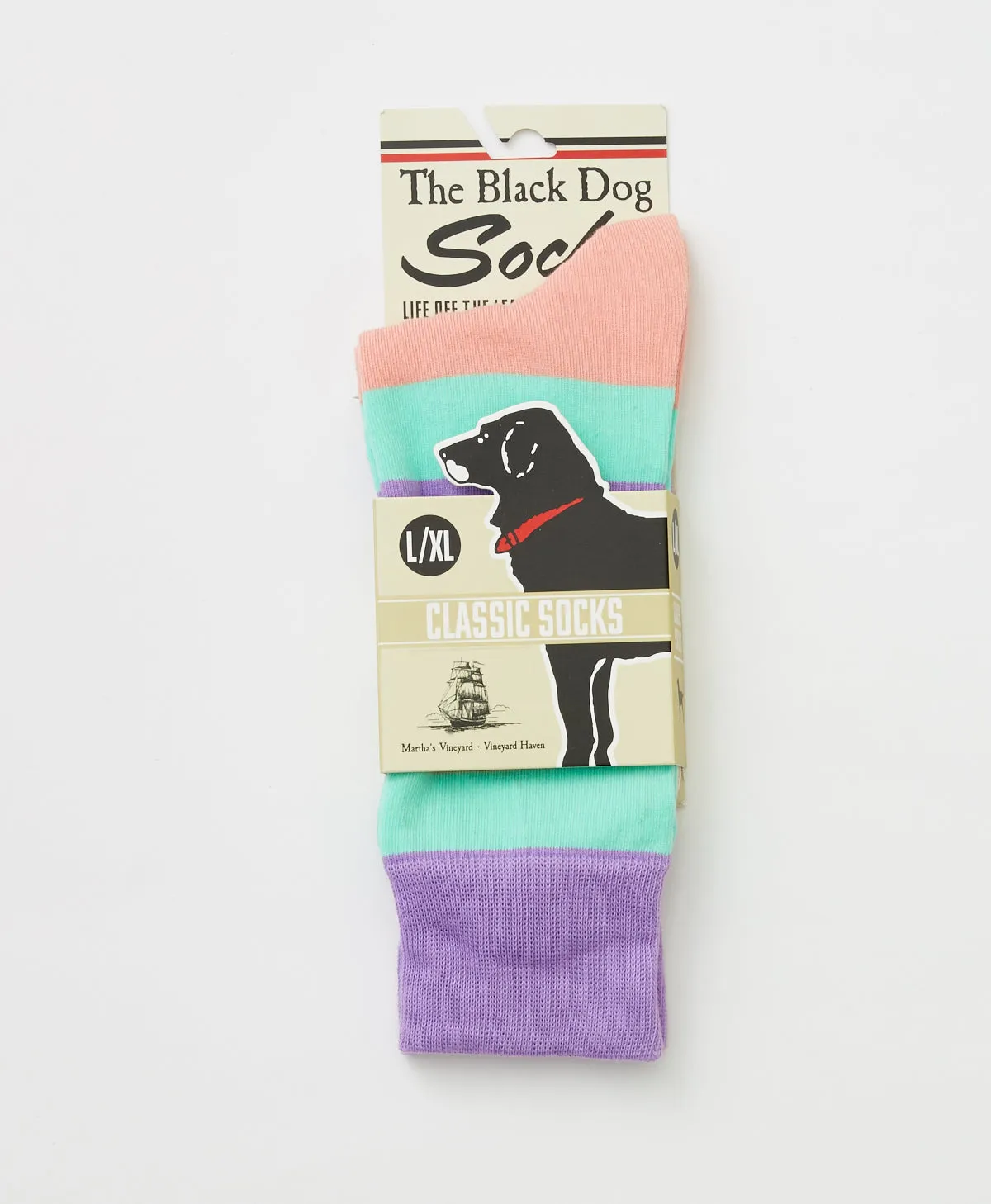 Awning Stripe Crew Sock