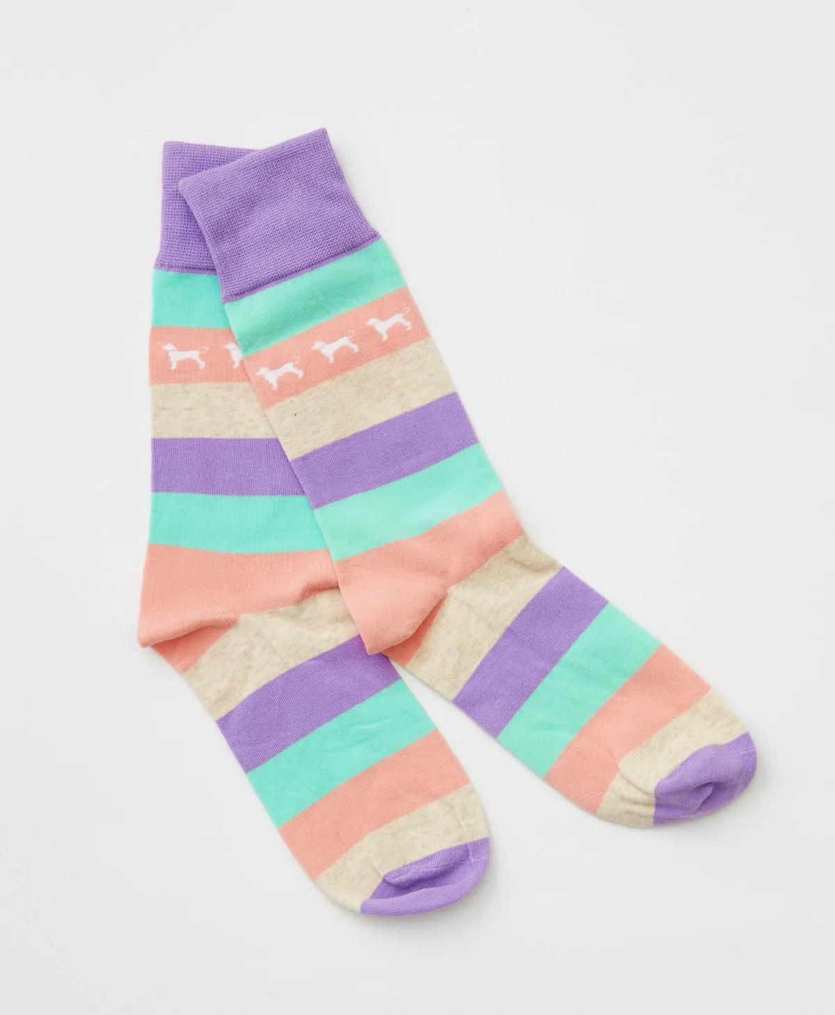 Awning Stripe Crew Sock