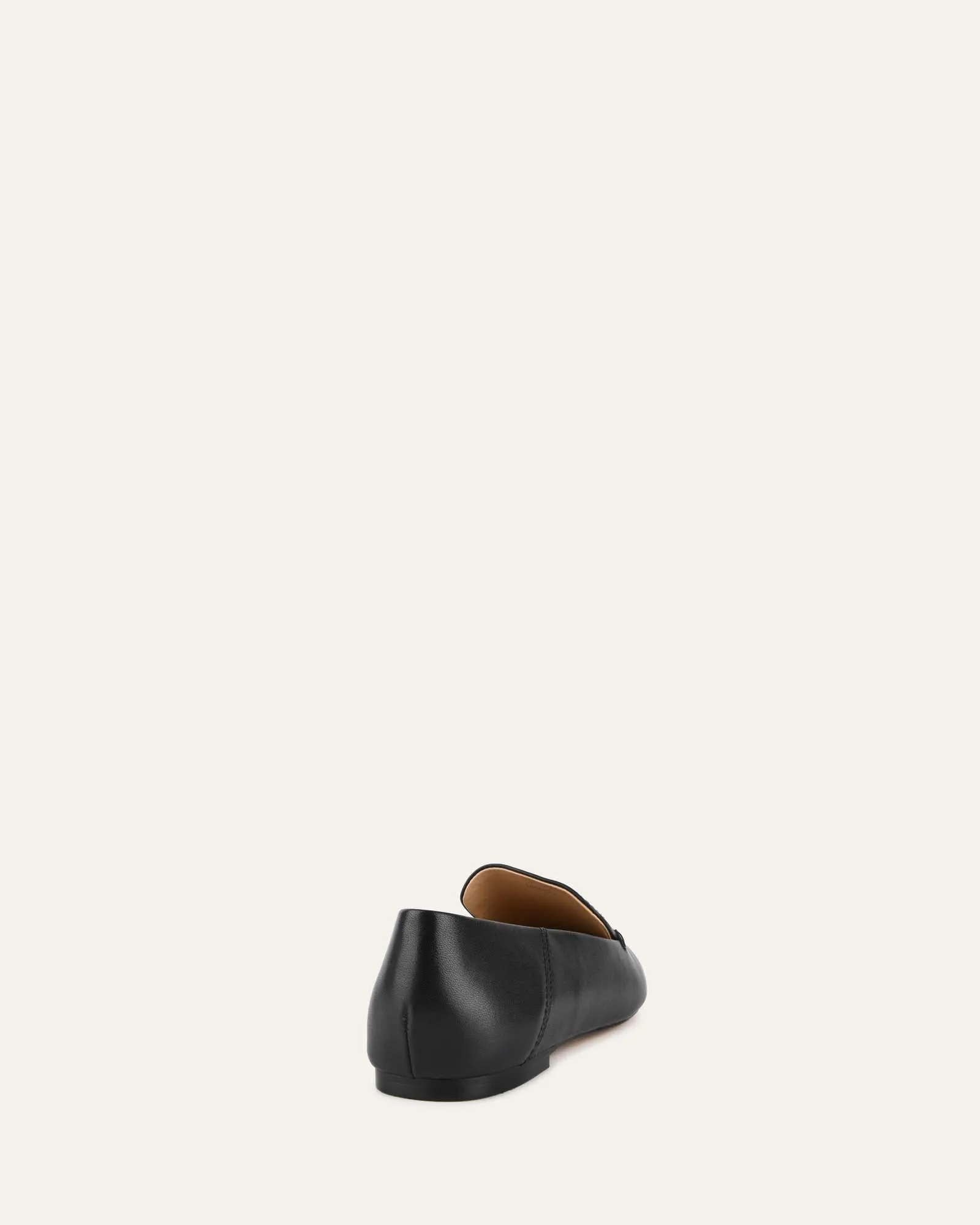 BEAN LOAFERS BLACK LEATHER