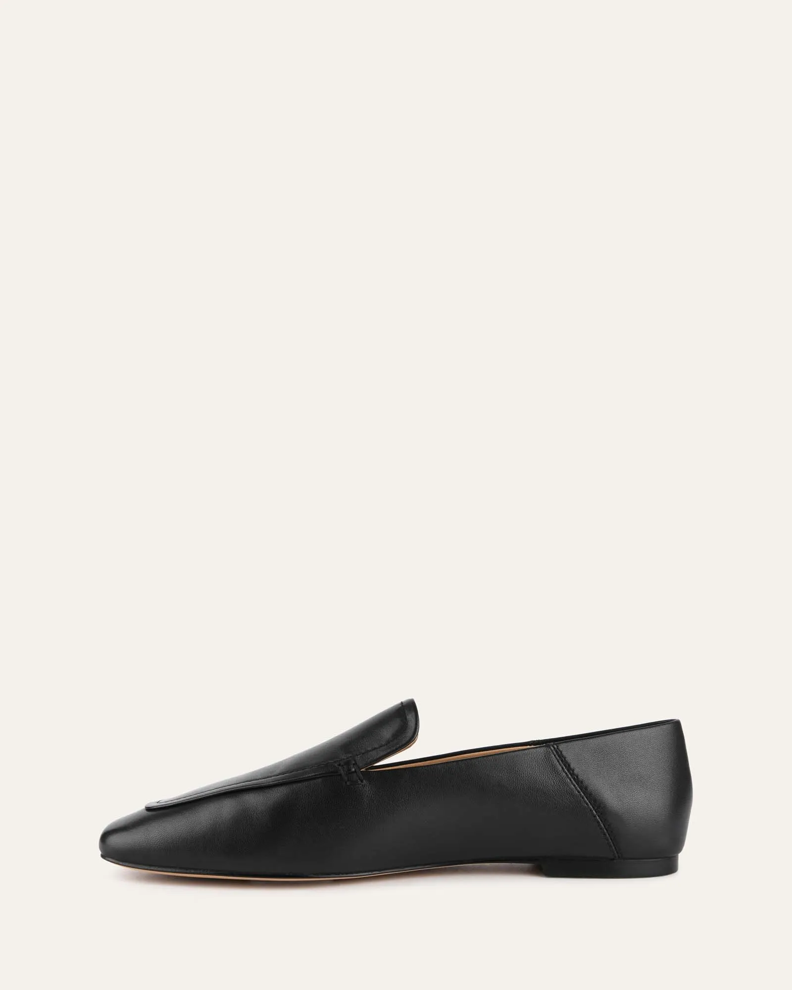 BEAN LOAFERS BLACK LEATHER