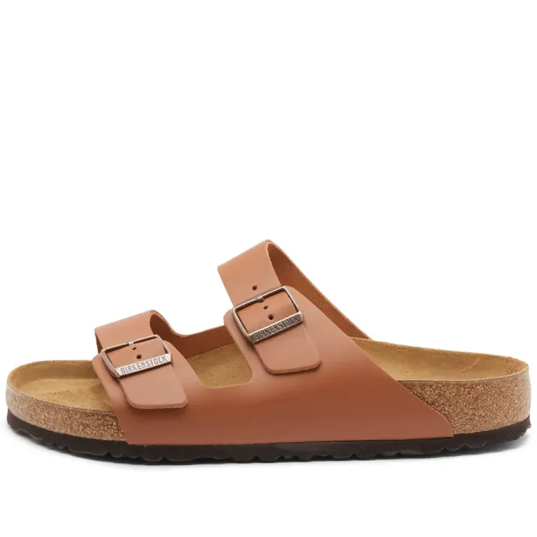 Birkenstock Regular Arizona Ginger Brown Embossed Natural Leather