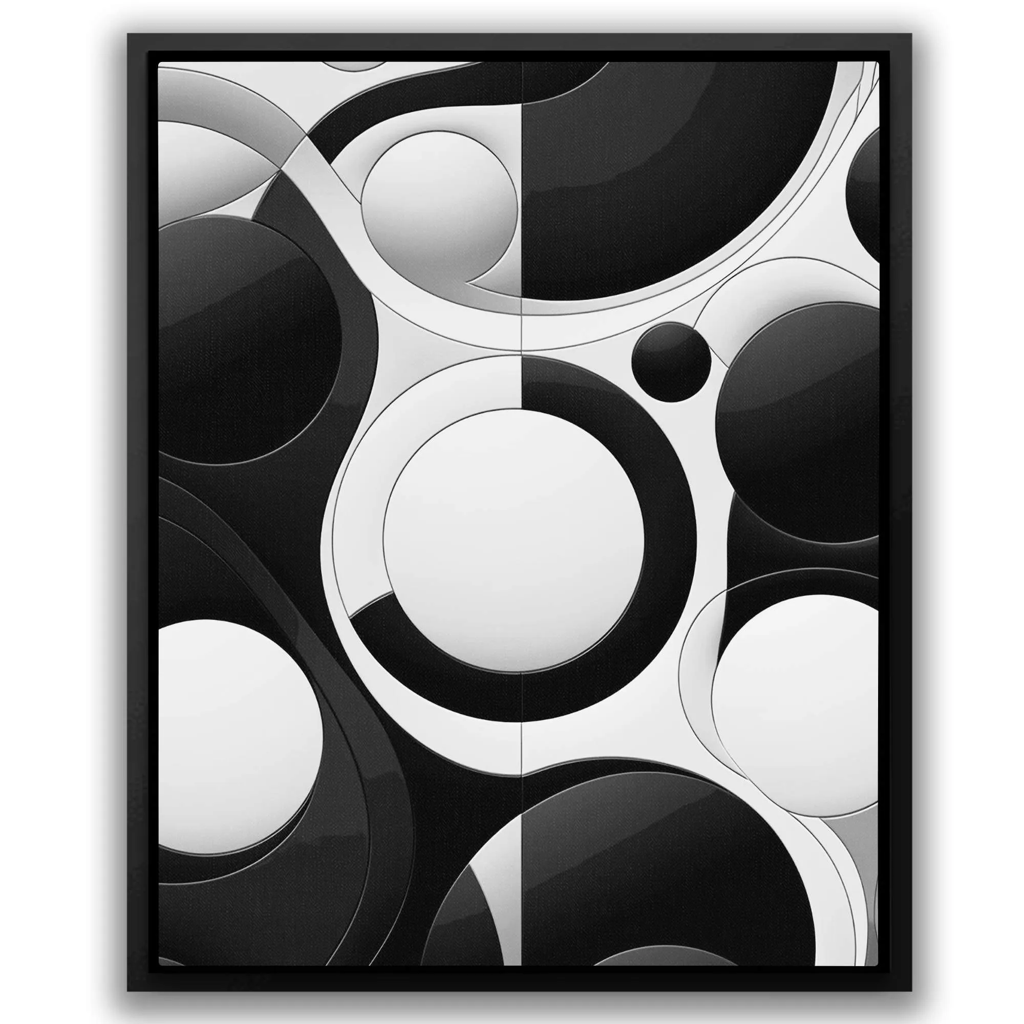 Black and White Circles