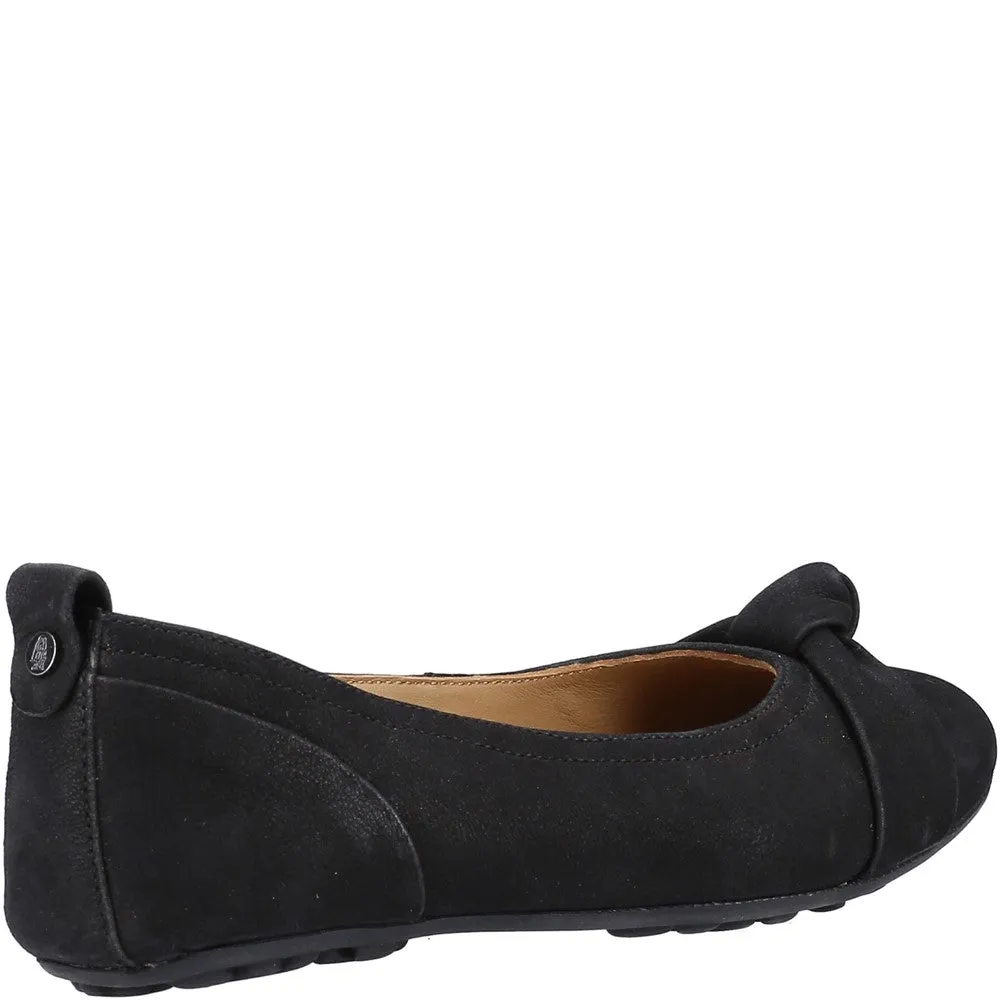 Black Jada Knot Ballerinas