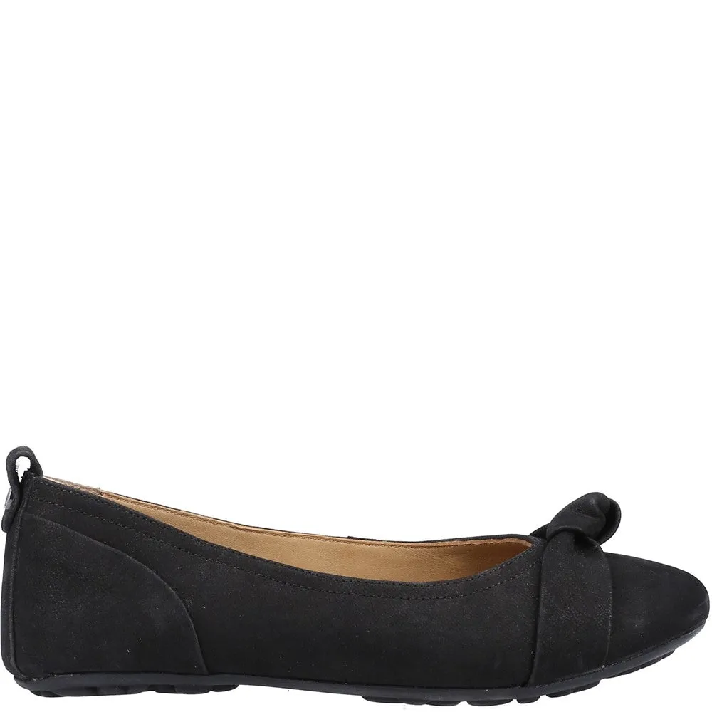 Black Jada Knot Ballerinas