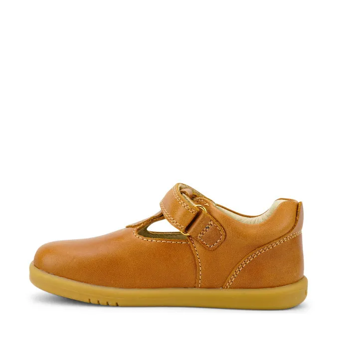 Bobux Iwalk IW Louise T-Bar Caramel Tan