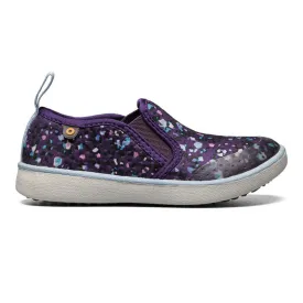 BOGS KICKER SLIP ON LITTLE TEXTURE PURPLE MULTI - KIDS