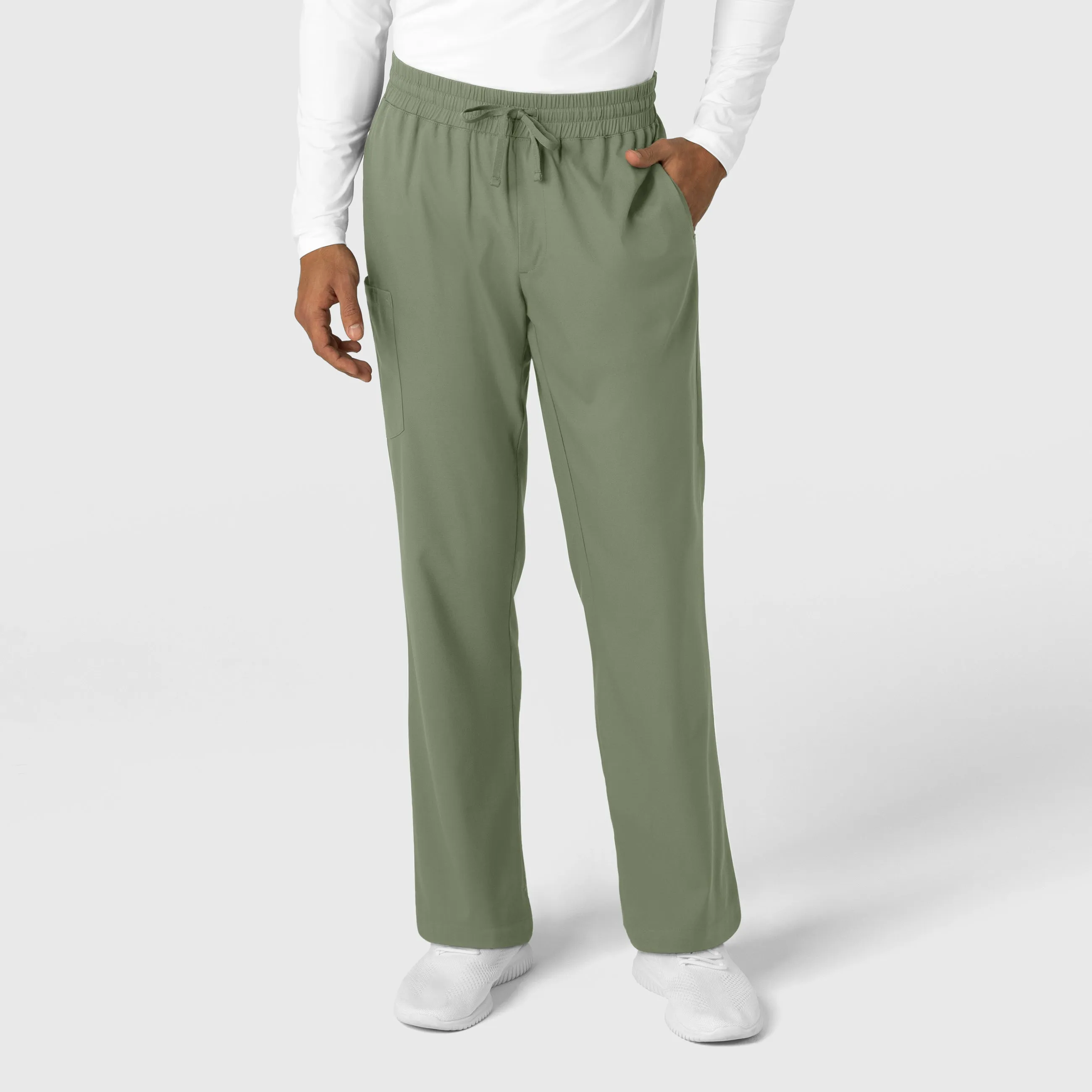 Boundless Men's Straight Leg Scrub Pant - Sage