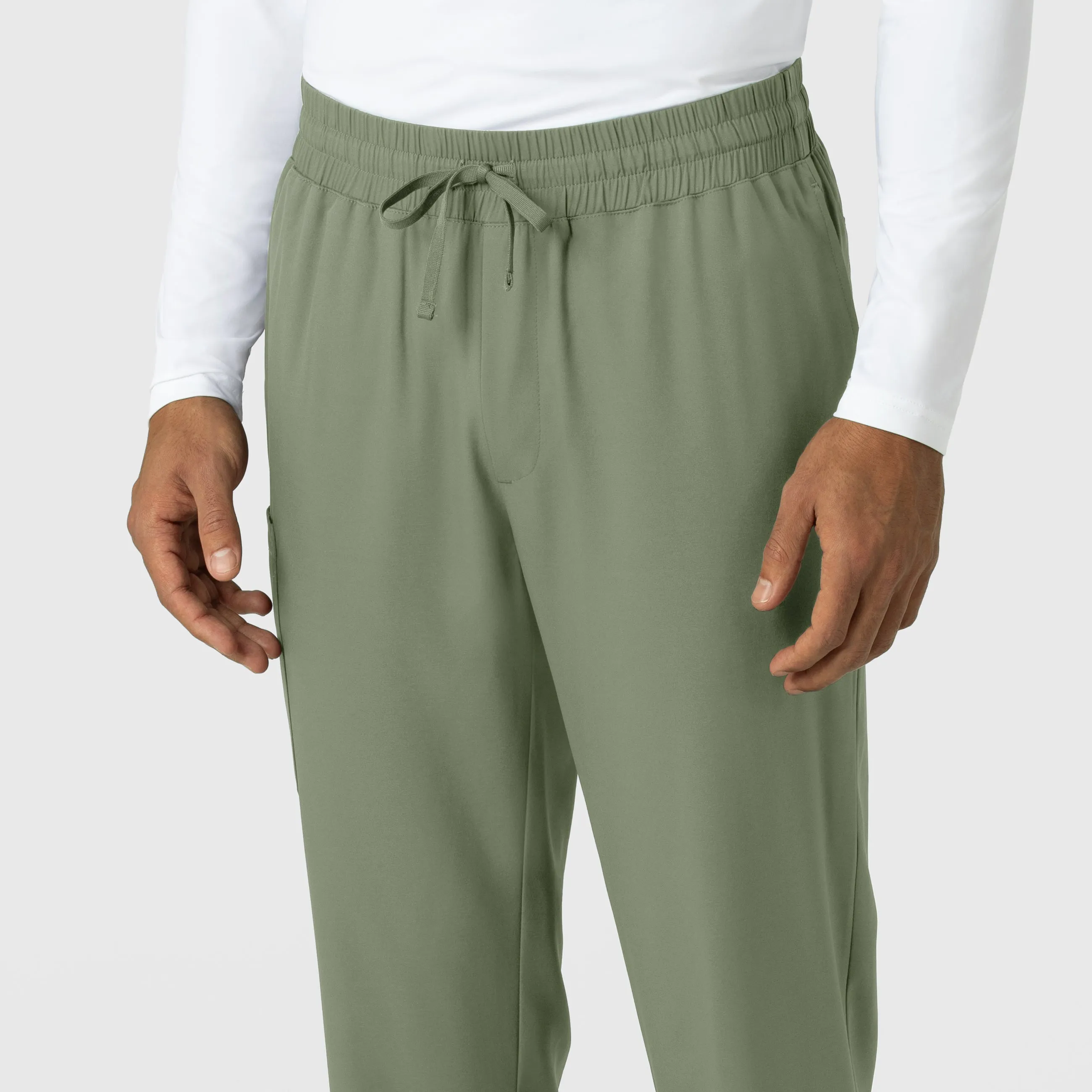 Boundless Men's Straight Leg Scrub Pant - Sage