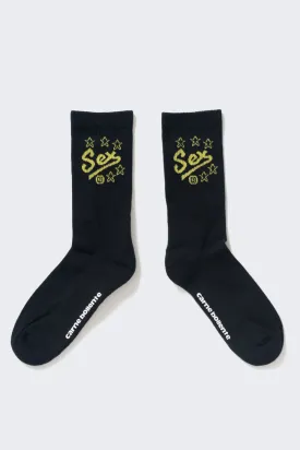 Carne Bollente Shocks Socks - Black