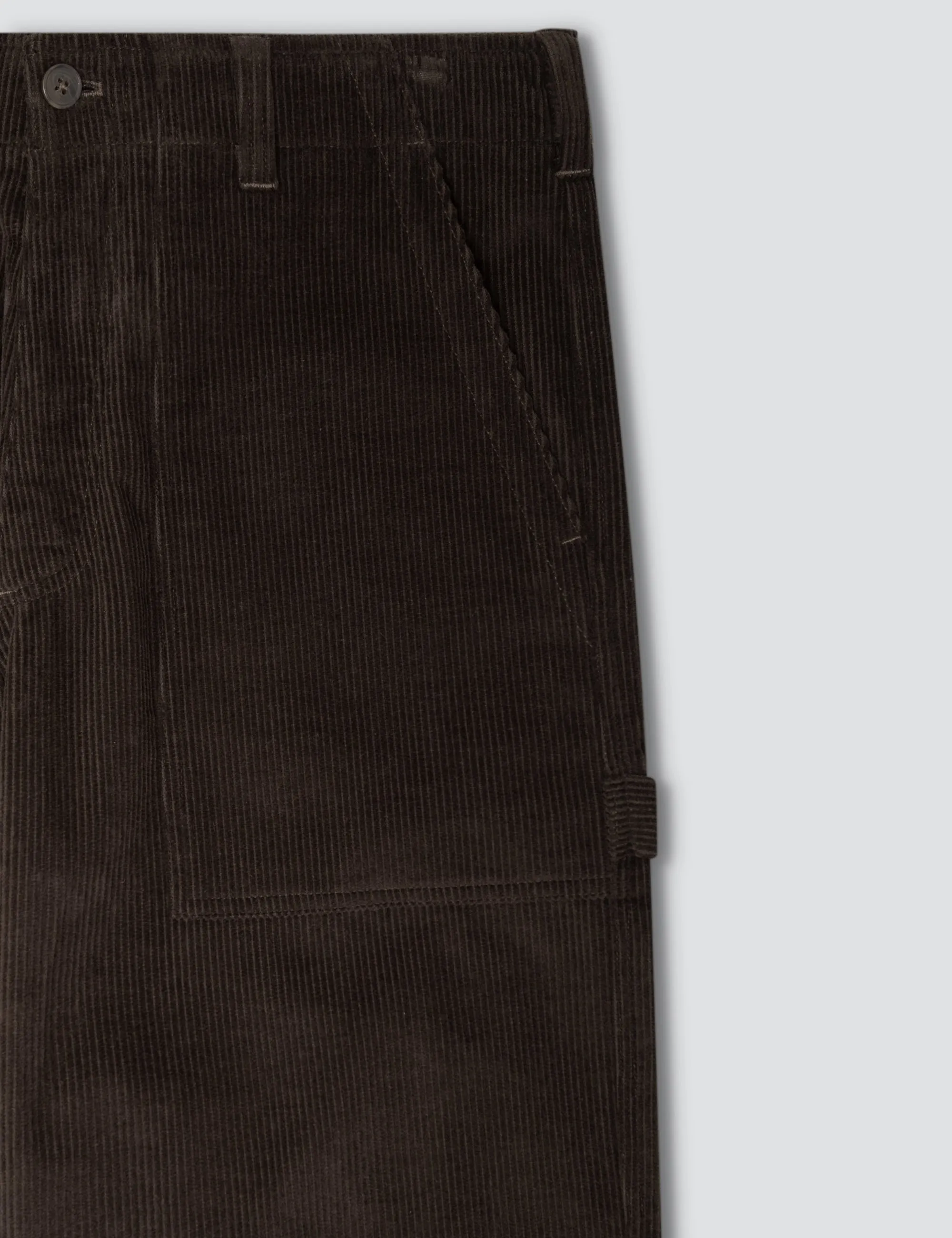 Carpenter Pant - Brown Cord