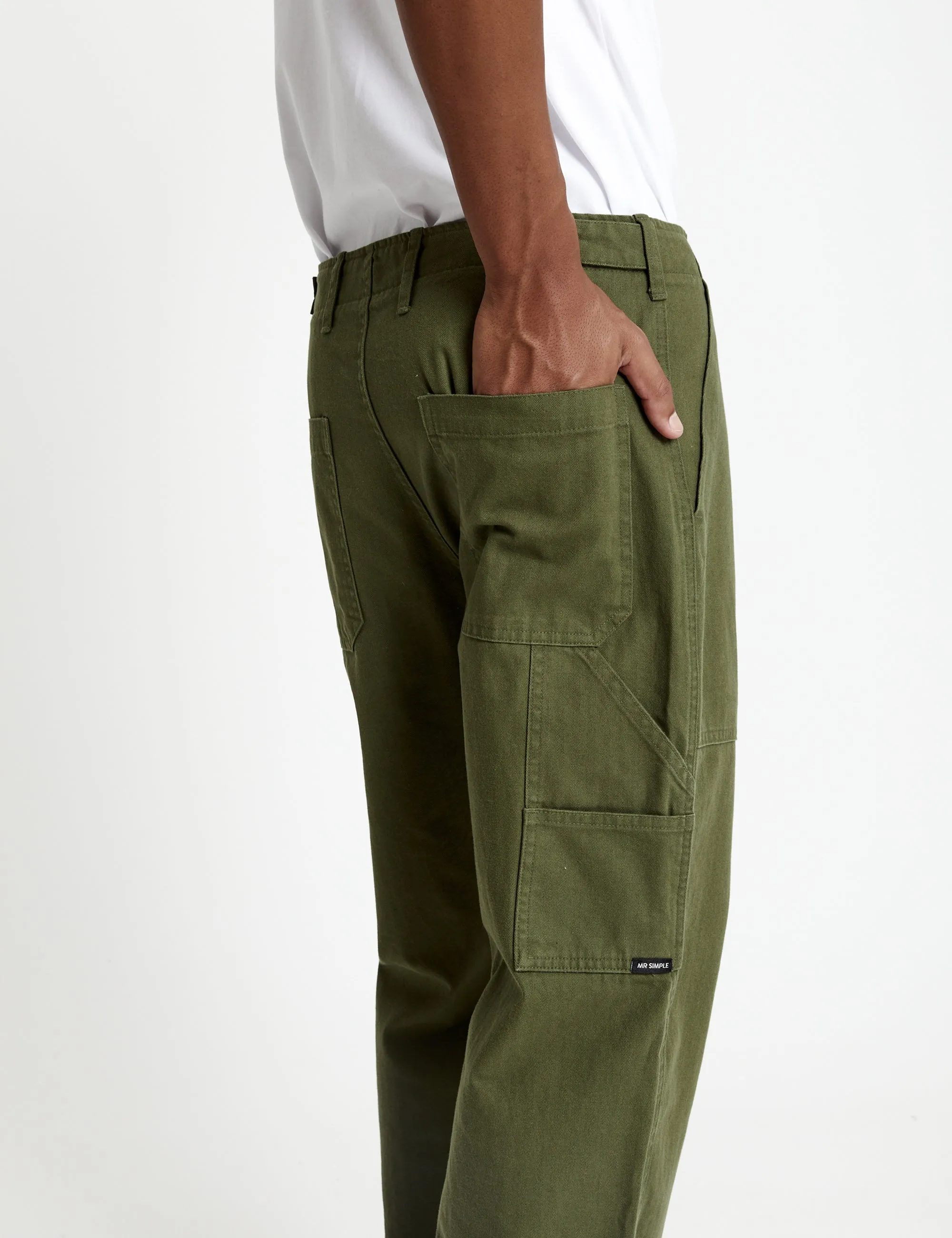 Carpenter Pant - Vintage Army