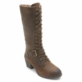 Cobb Hill ANISA TALL LACE BOOT TAN