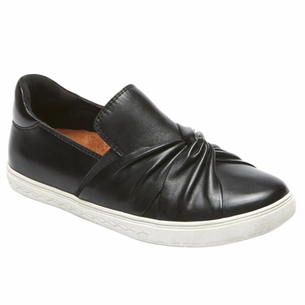 Cobb Hill WILLA BOW SLIPON BLACK/LEATHER