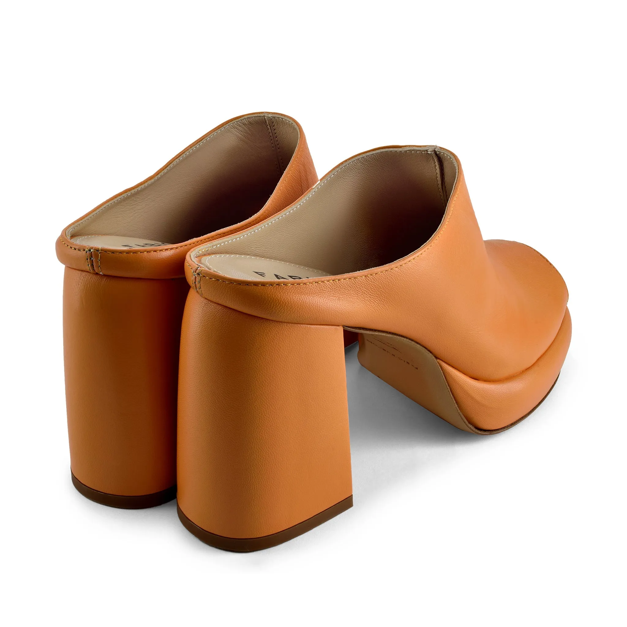 Doria Papaya Platform Mules