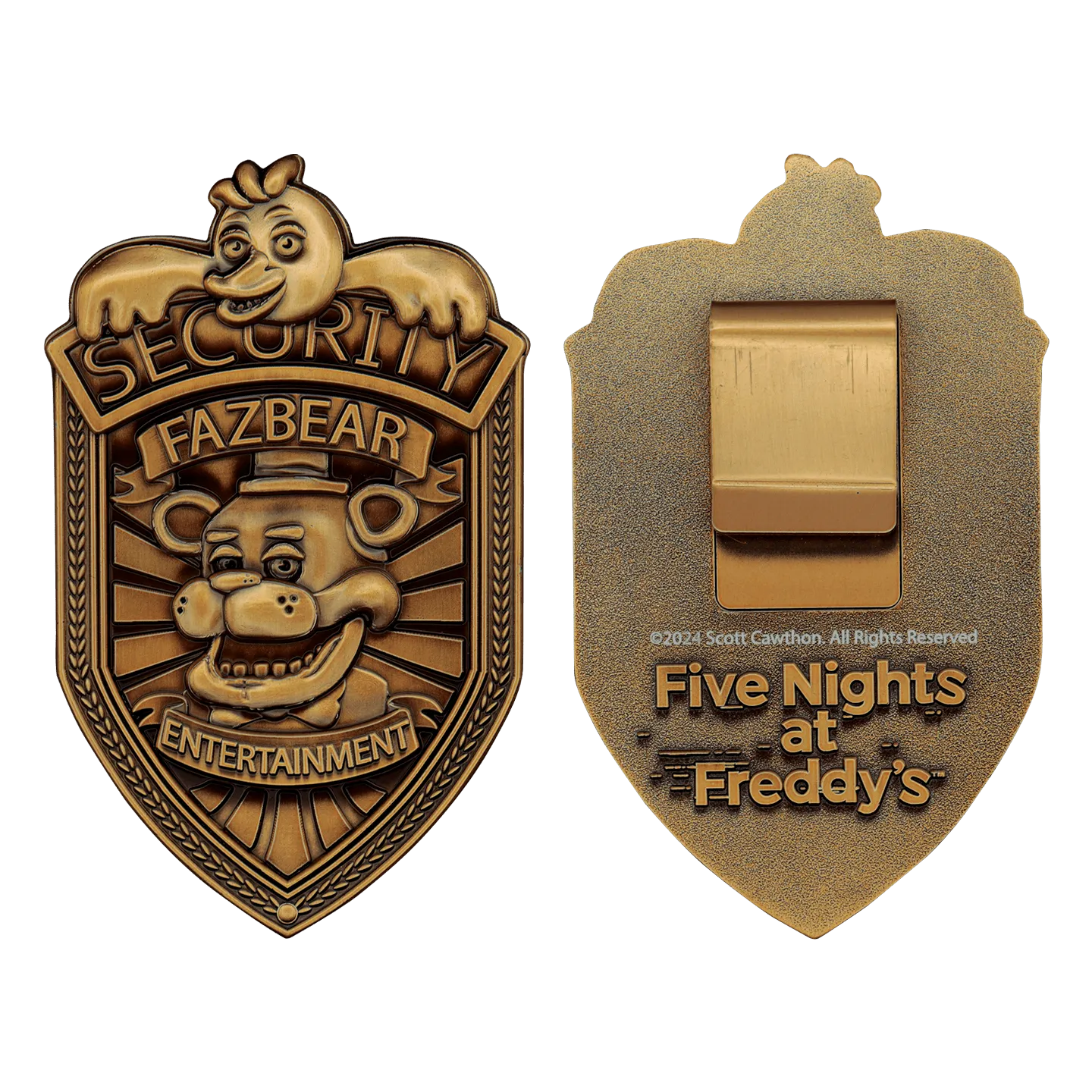 Five Nights at Freddy's Replica Security Badge