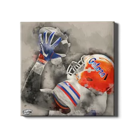 Florida Gators - The Catch Watercolor