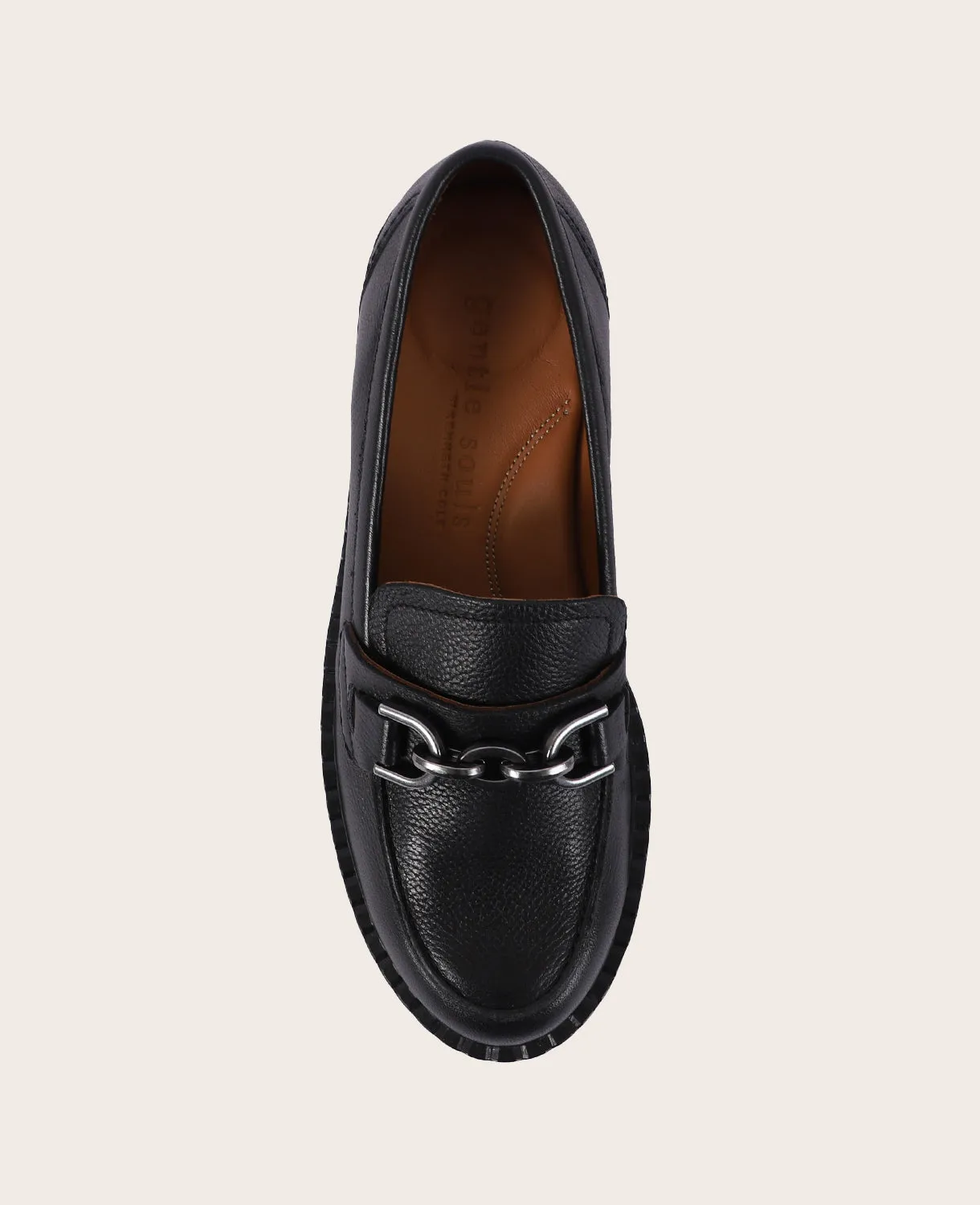 GENTLE SOULS - Libby Leather Lug Bit Loafer