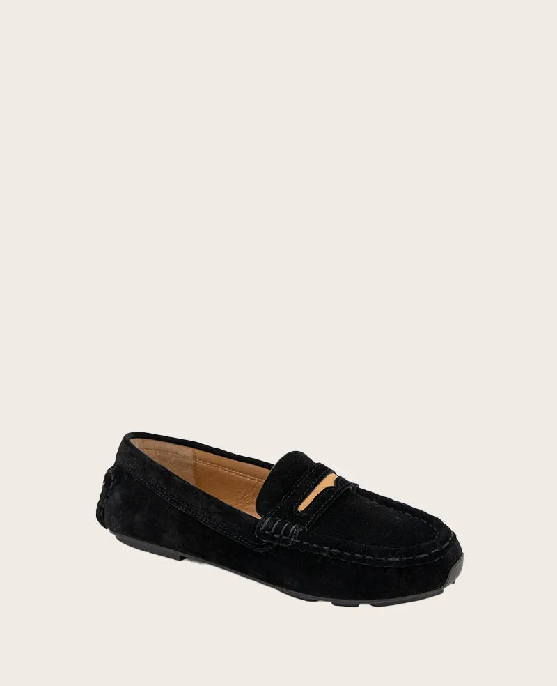 GENTLE SOULS - Madison Suede Tailored Flat