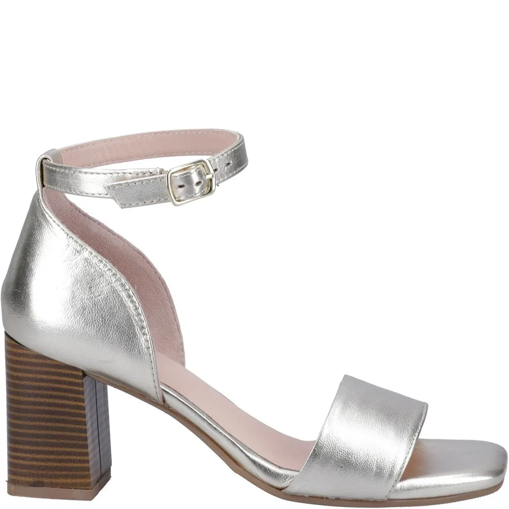 Gold Kelsey Heeled Sandals