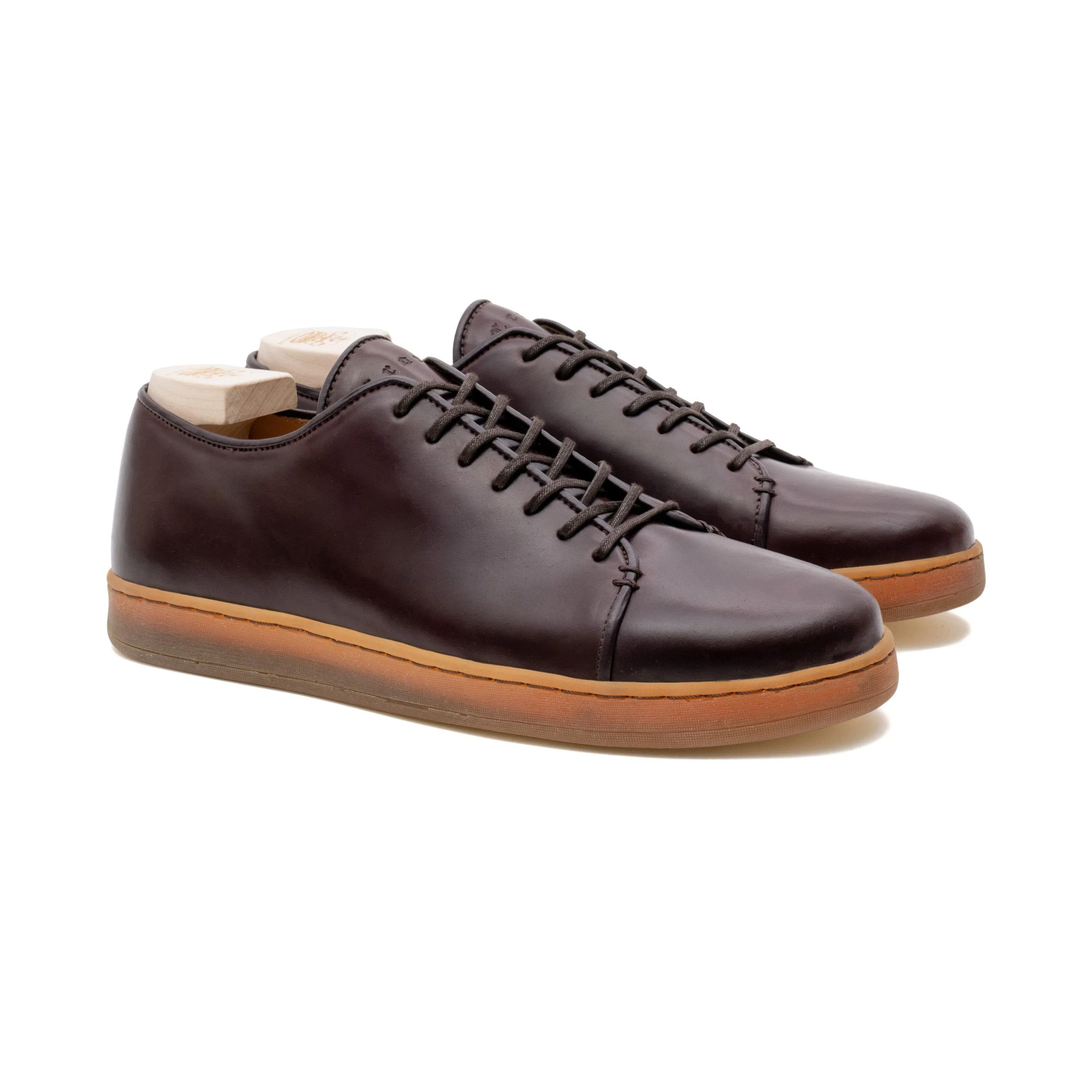 Harlestone Derby - Horween No 8 Shell Cordovan - Deluxe Care Pack