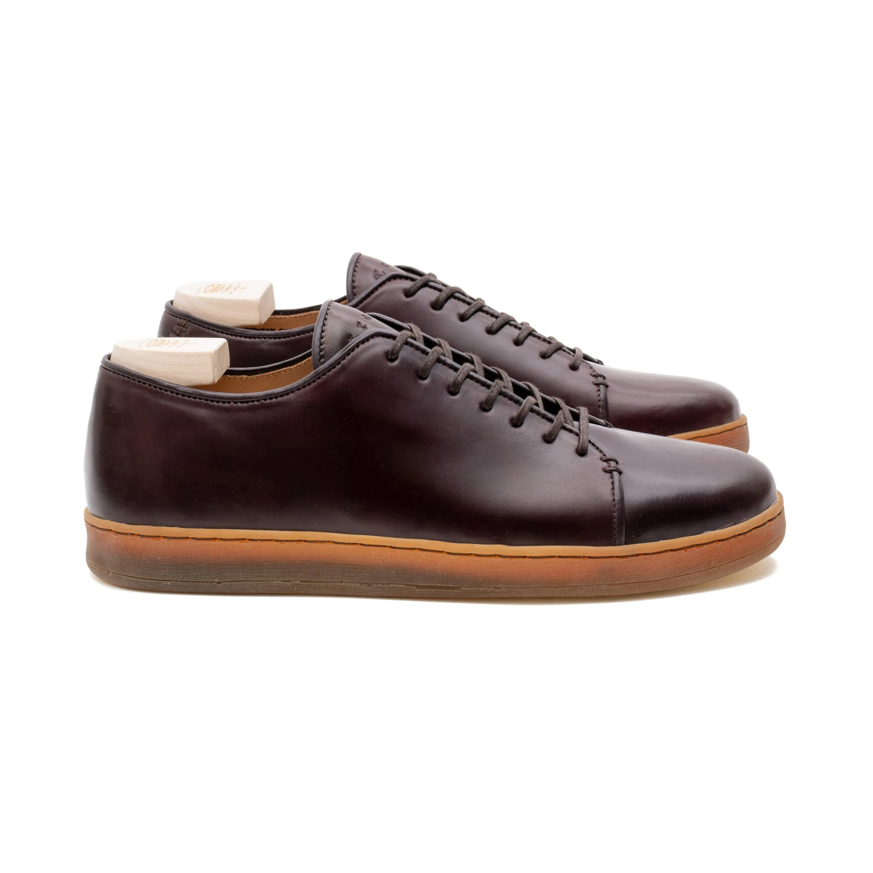 Harlestone Derby - Horween No 8 Shell Cordovan - Deluxe Care Pack