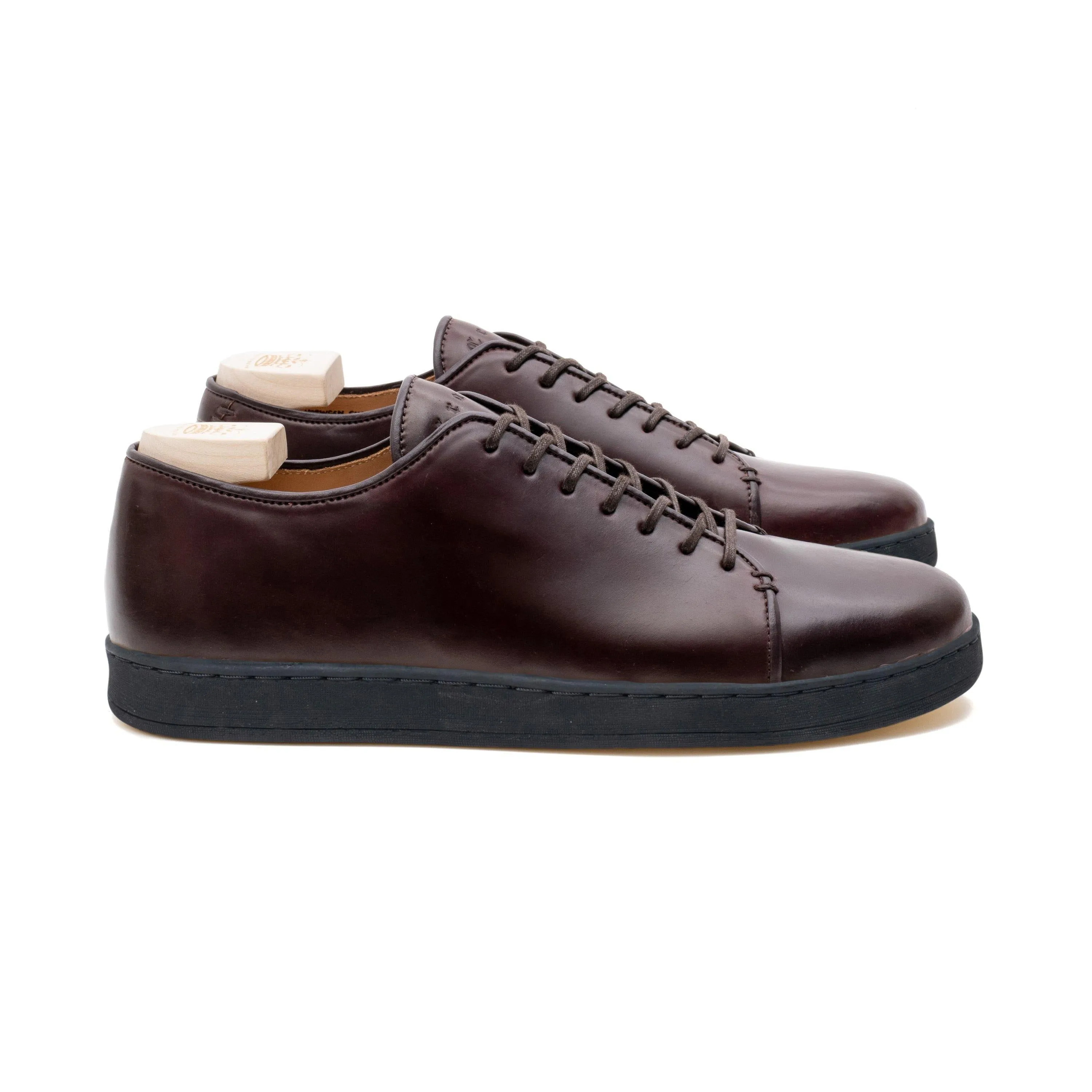 Harlestone Derby - Horween No 8 Shell Cordovan - Deluxe Care Pack