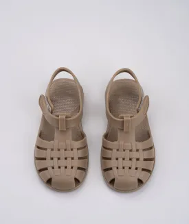 IGOR Classic Velcro Strap Taupe Sandal S10288 Size 25