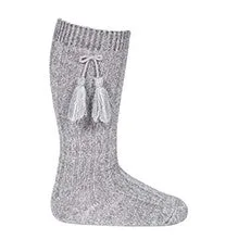 Knee High Tassel Socks