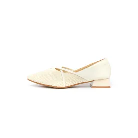 Kross Knit Flats - Beige ( BEI )