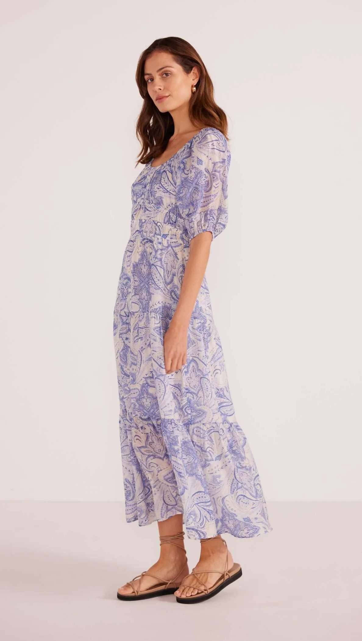 Lola Tiered Midi Dress