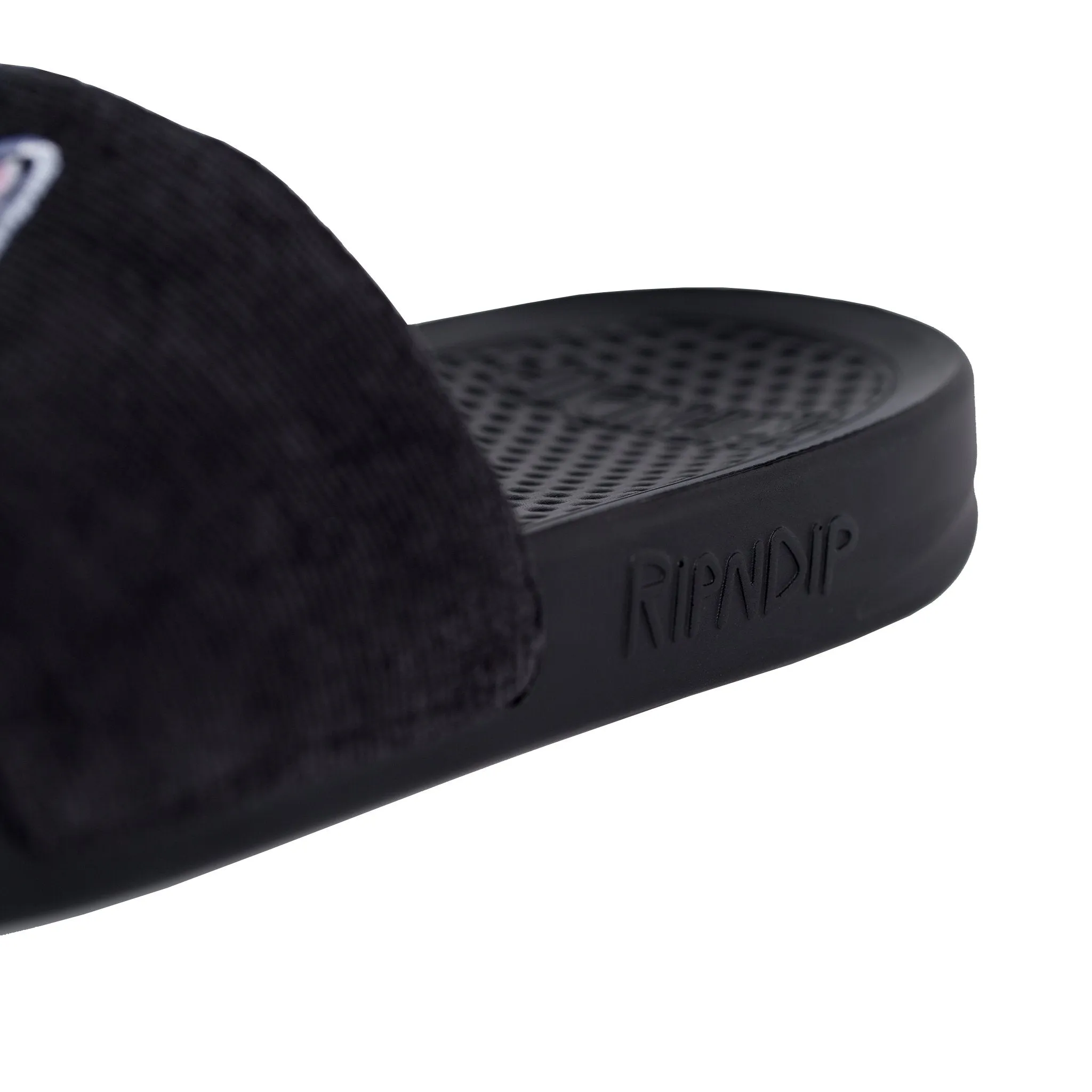 Lord Jermal Slides (Black Corduroy)