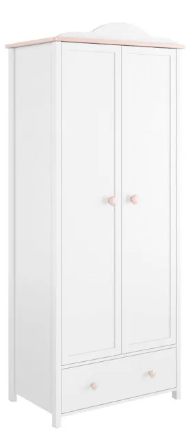 Luna LN-01 Hinged Wardrobe 85cm