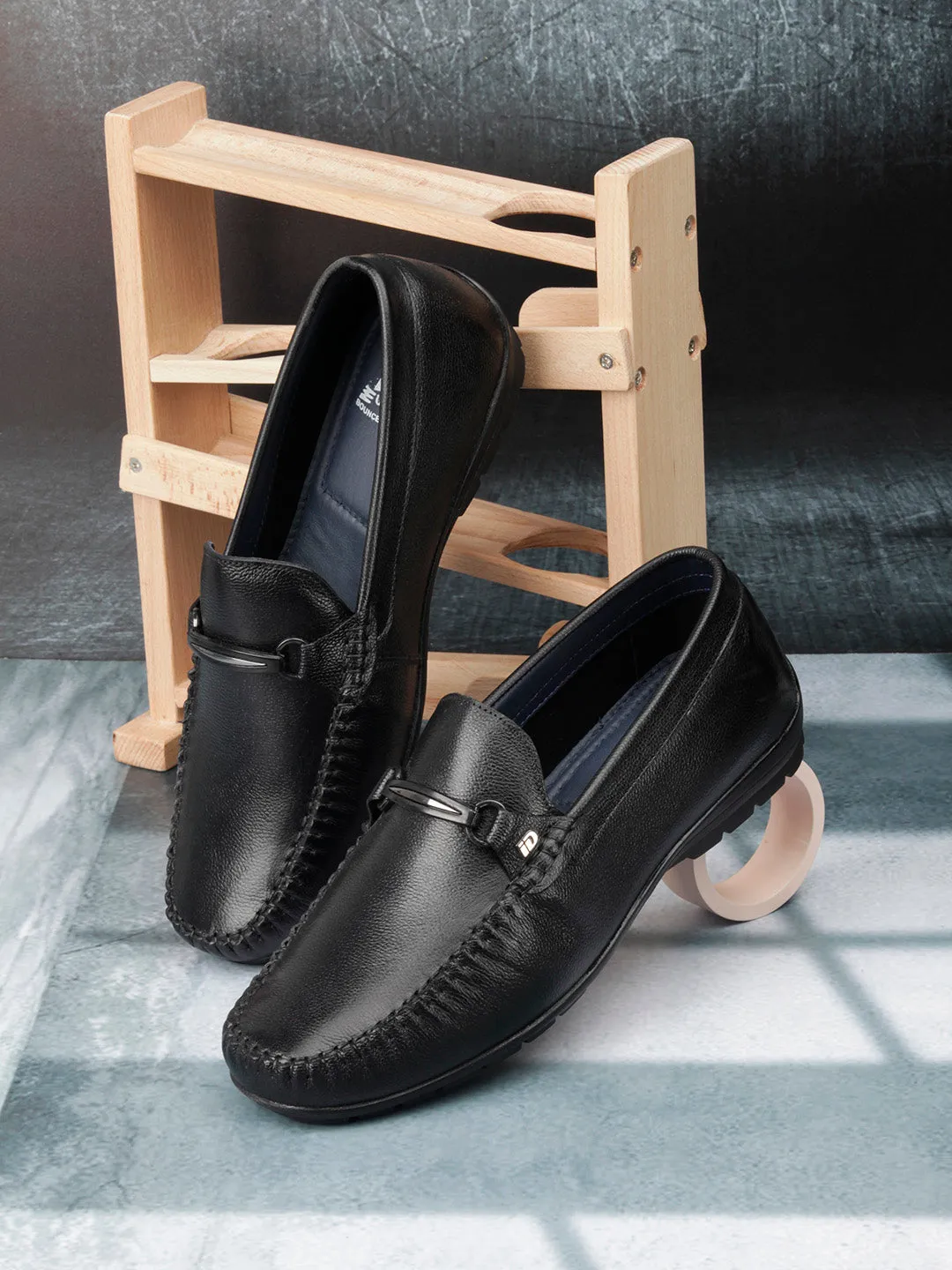 Men Black Loafer (ID1165)