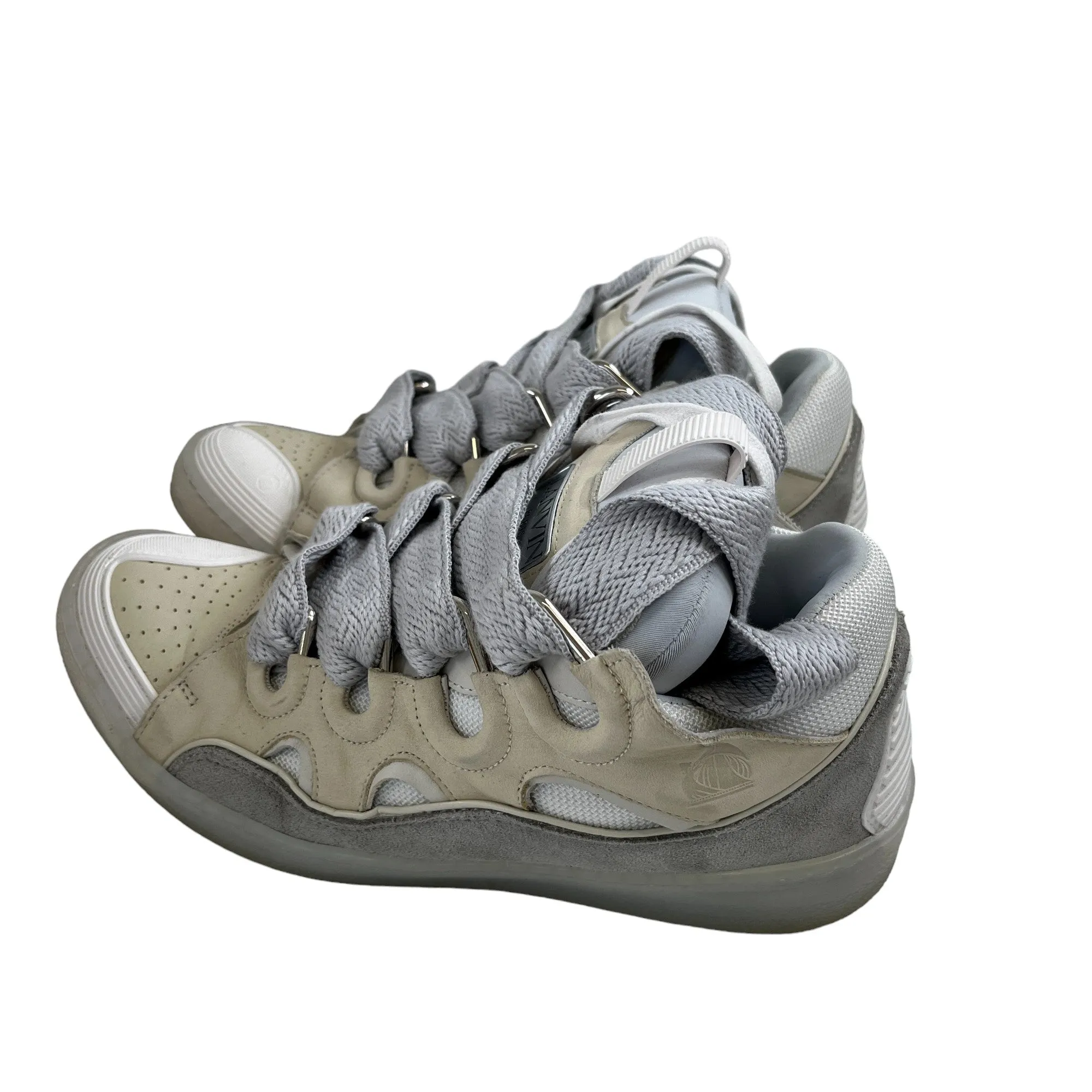 Men's Curb Low Trainers Grey Size EU 43 / UK 9