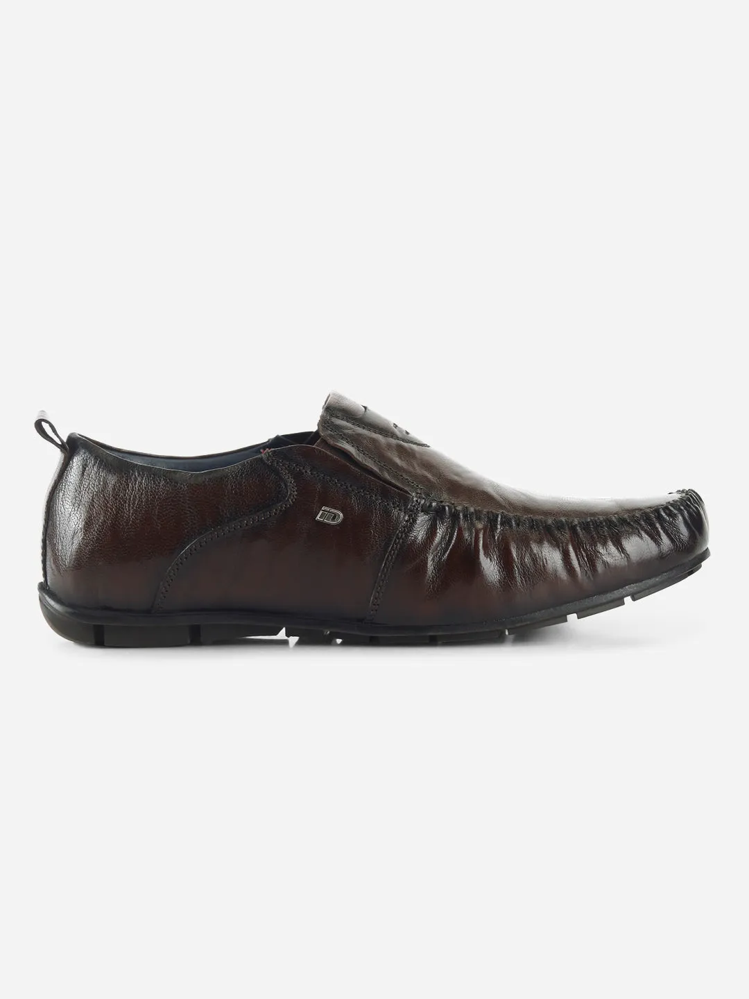 Men's Wine Opulent Textured Slip On (ID1124)