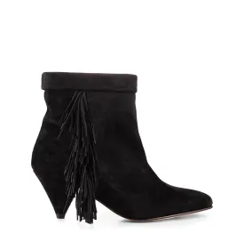 Mimi Suede Black Boots