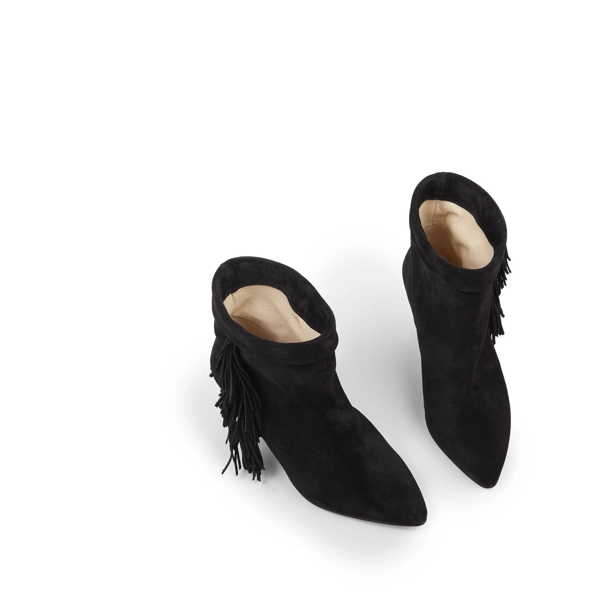 Mimi Suede Black Boots