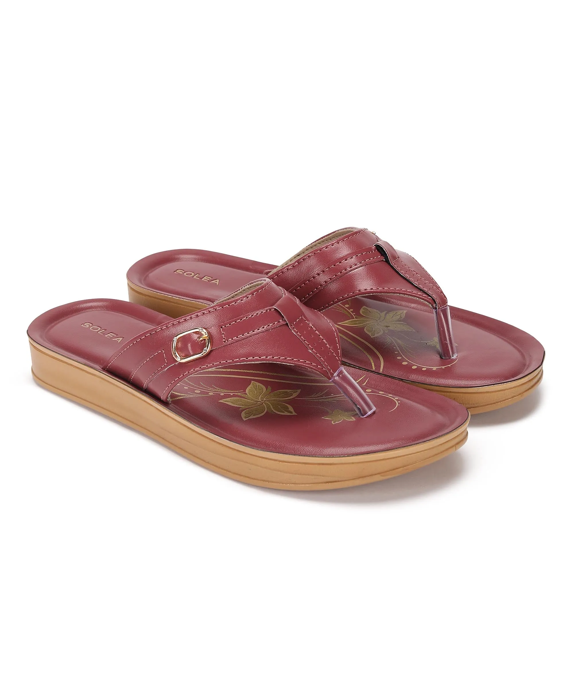 Paragon PUK7010L Women Sandals | Casual & Formal Sandals | Stylish, Comfortable & Durable | For Daily & Occasion Wear