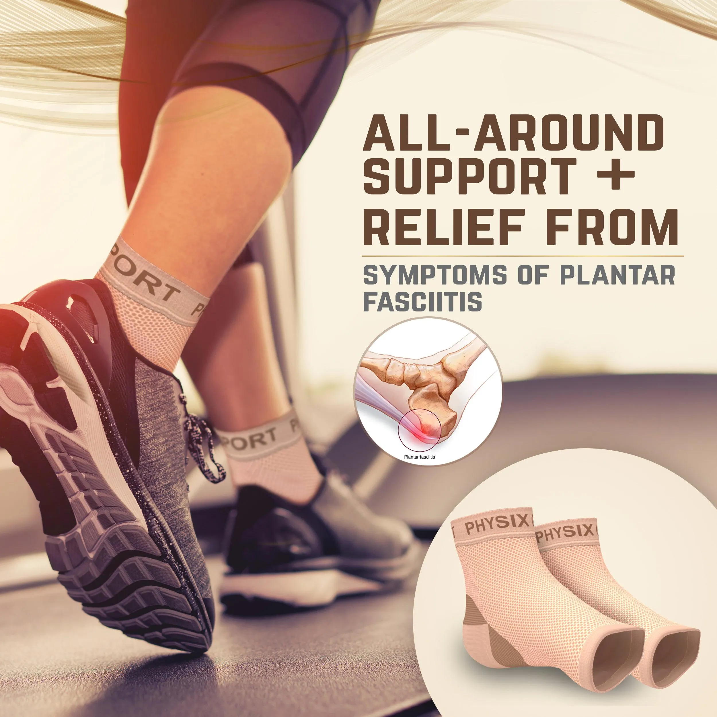 Plantar Fasciitis Socks - Foot Pain Relief and Comfort