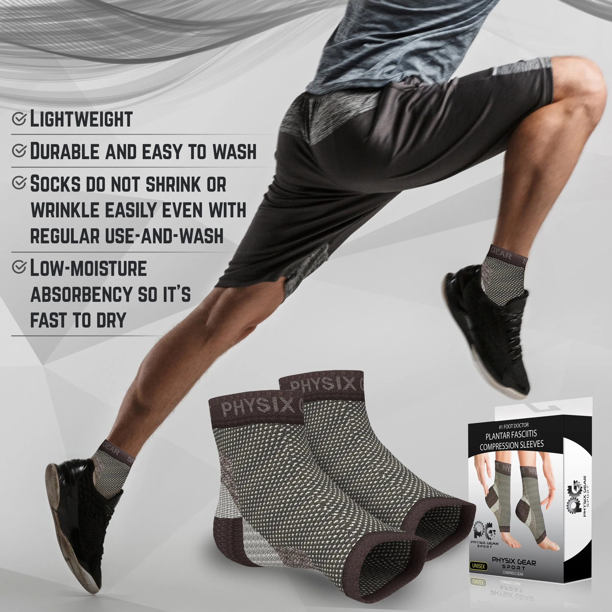 Plantar Fasciitis Socks - Foot Pain Relief and Comfort