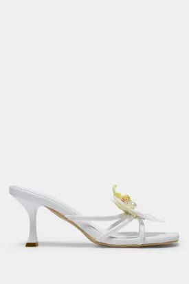 Powerpuff Sandals - White